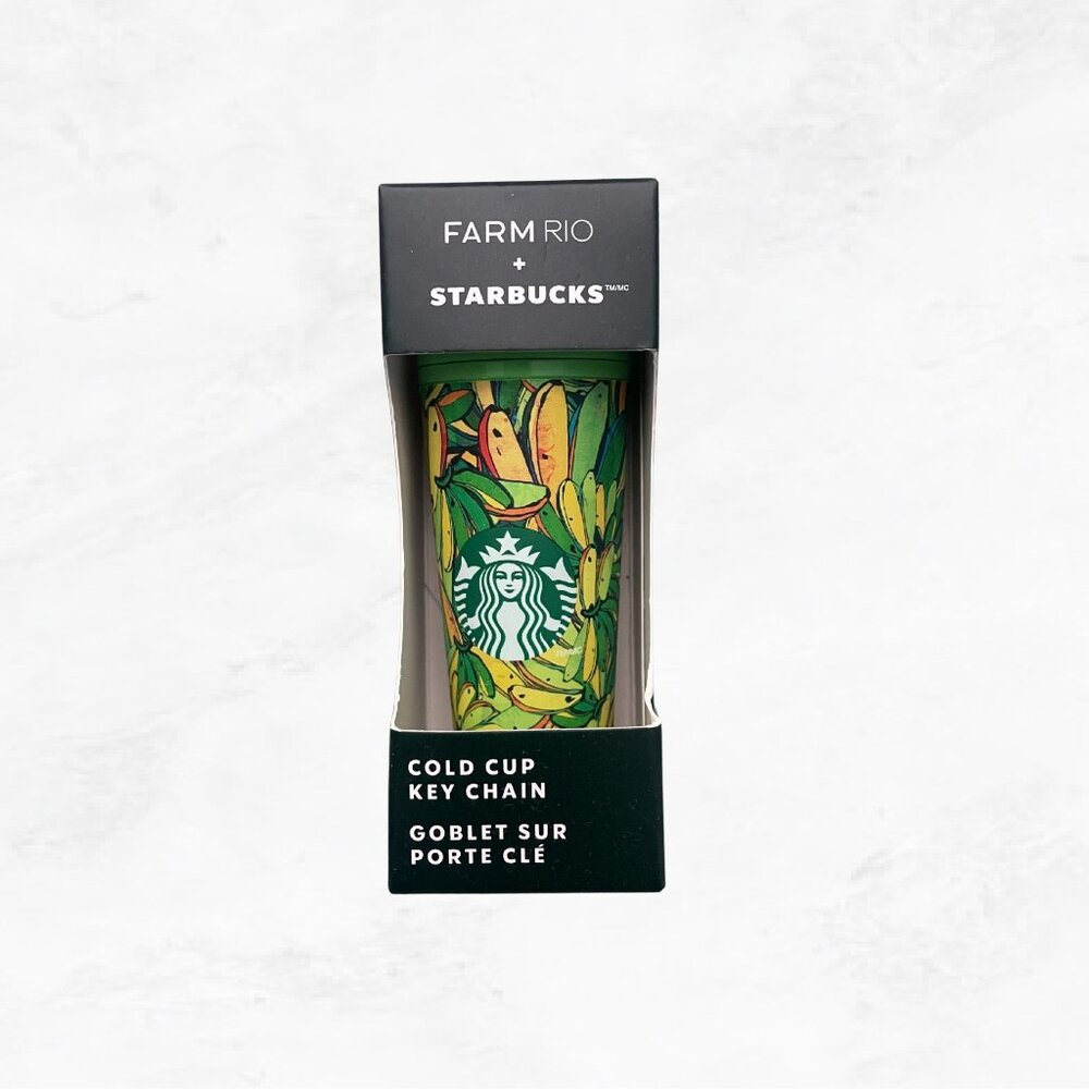 FARM Rio + Starbucks Cold Cup Keychain - Board Banana